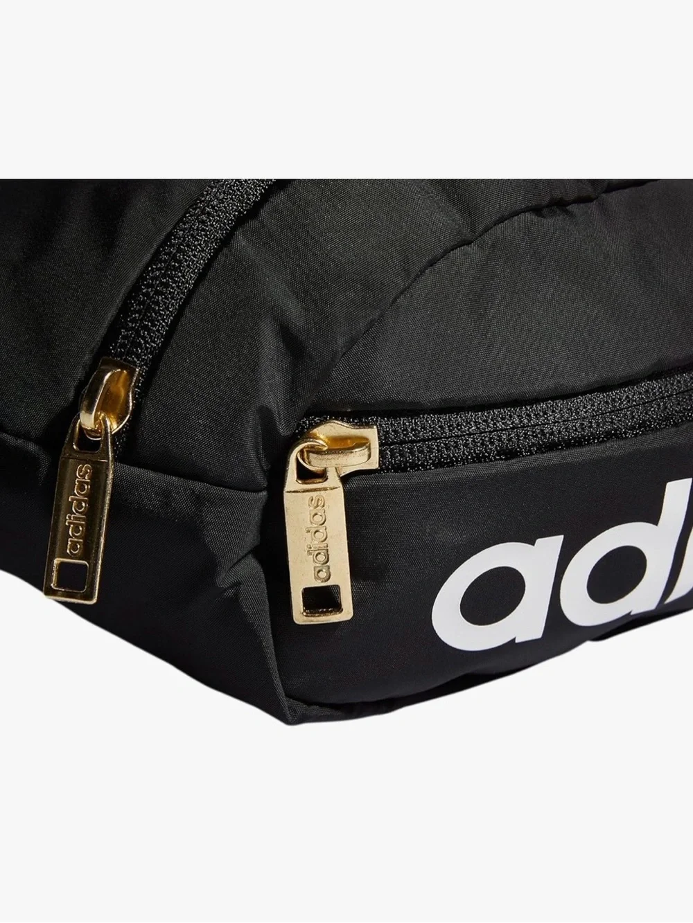 adidas Black Sling/Fanny Pack with White Logo